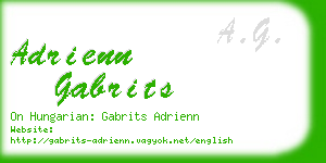 adrienn gabrits business card